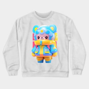 AKBLM - KURUSAKI KUMA LOVES ICHIGO | CUTE LITTLE BABY SHEEP Crewneck Sweatshirt